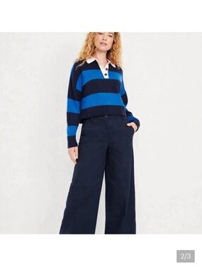 NWT Old Navy Extra High-Waisted Super Wide-Leg Chino Pants